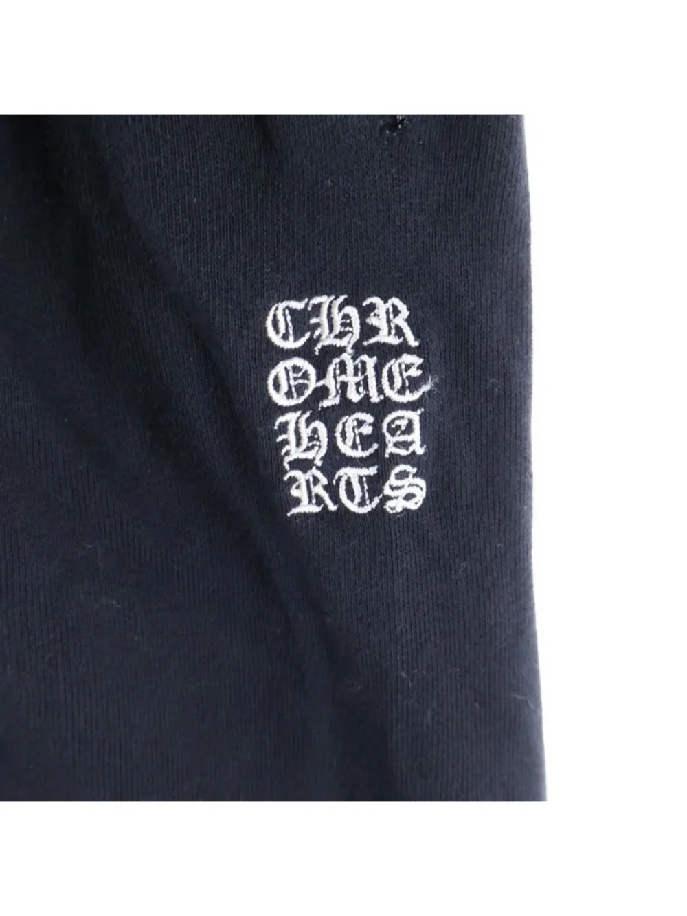 Chrome Hearts Not Vertical Logo Shorts Not Embroidery Black